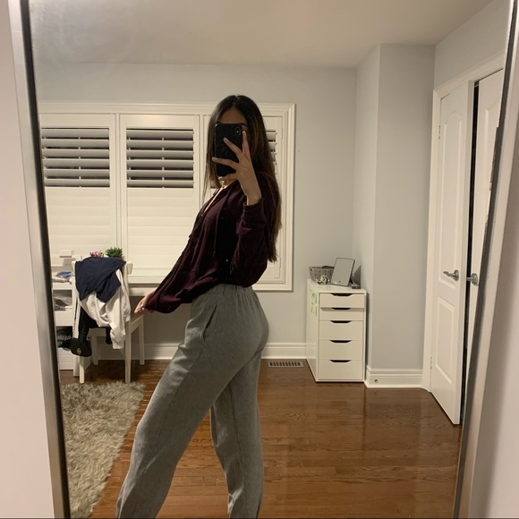 Brandy Melville Grey Sweatpants - OS - Picture 5 of 7